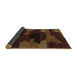 Sideview of Abstract Brown Modern Rug, abs1790brn