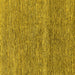 Square Abstract Yellow Modern Rug, abs1791yw