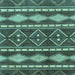 Square Abstract Light Blue Modern Rug, abs1792lblu