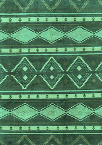 Abstract Turquoise Modern Rug, abs1792turq