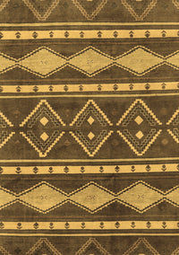 Abstract Brown Modern Rug, abs1792brn