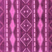 Square Abstract Pink Modern Rug, abs1792pnk