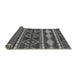 Sideview of Abstract Gray Modern Rug, abs1792gry