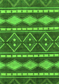 Abstract Green Modern Rug, abs1792grn