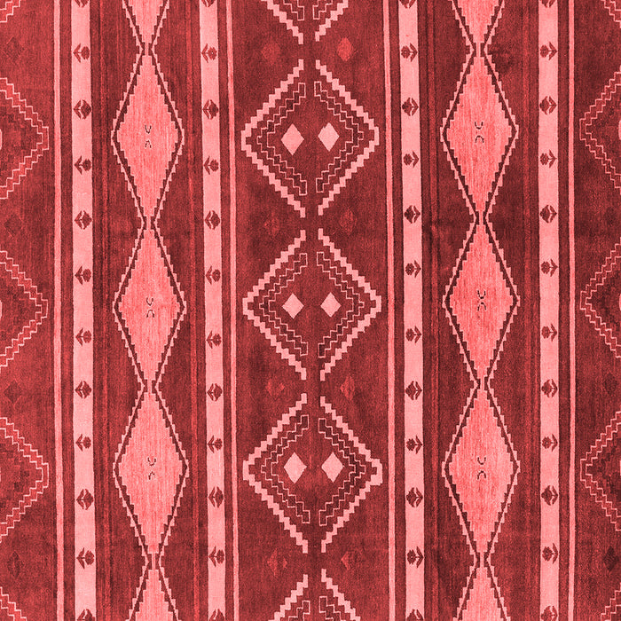 Abstract Red Modern Rug, abs1792red