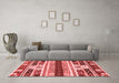 Modern Red Washable Rugs