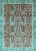 Machine Washable Abstract Light Blue Modern Rug, wshabs1794lblu