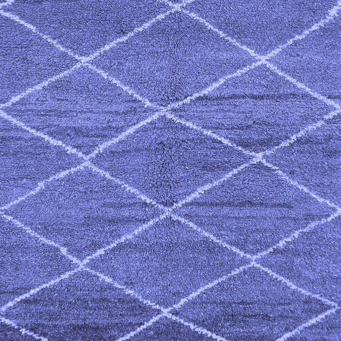 Abstract Blue Modern Rug, abs1795blu