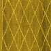 Square Machine Washable Abstract Yellow Modern Rug, wshabs1795yw