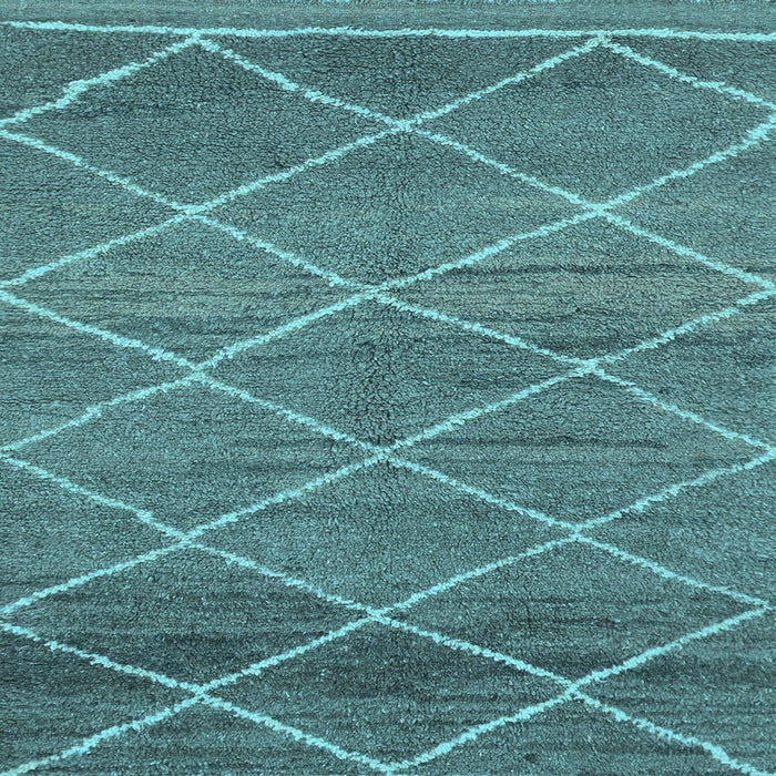 Square Machine Washable Abstract Light Blue Modern Rug, wshabs1795lblu