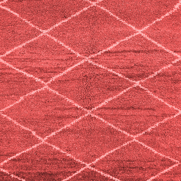 Machine Washable Abstract Red Modern Rug, wshabs1795red