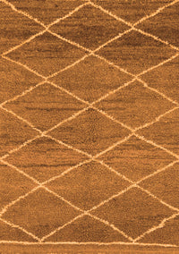 Abstract Orange Modern Rug, abs1795org