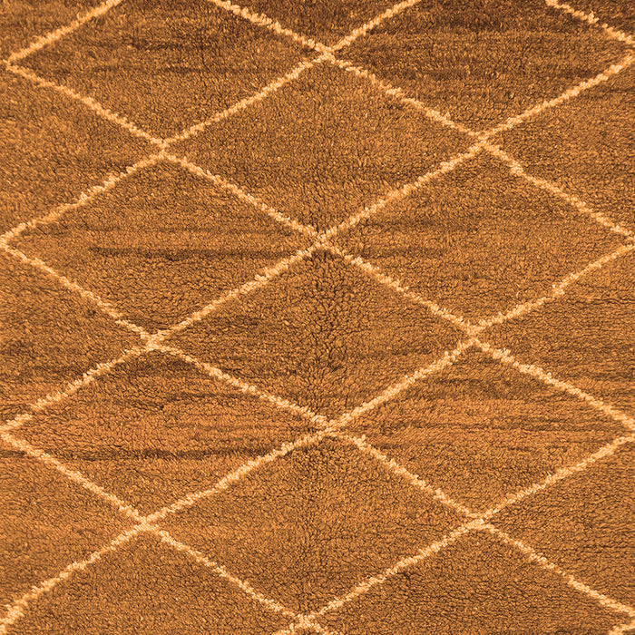 Abstract Orange Modern Rug, abs1795org