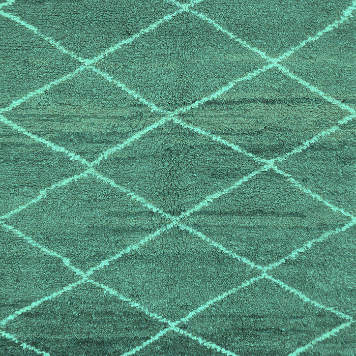 Machine Washable Abstract Turquoise Modern Area Rugs, wshabs1795turq