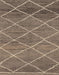 Abstract Camel Brown Modern Rug, abs1795