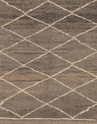 Machine Washable Abstract Camel Brown Rug, wshabs1795