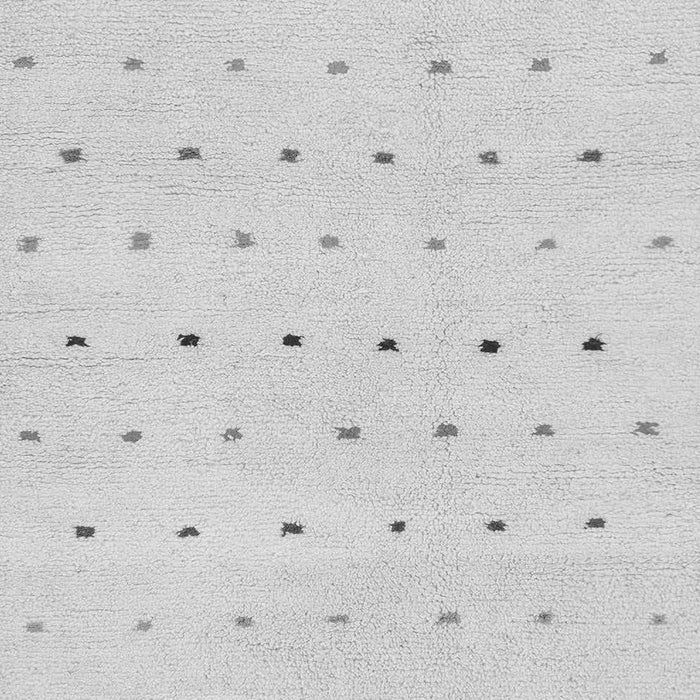 Machine Washable Solid Gray Modern Rug, wshabs1796gry
