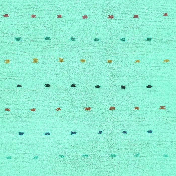 Solid Turquoise Modern Rug, abs1796turq