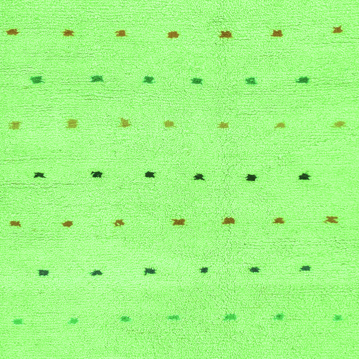 Machine Washable Solid Green Modern Area Rugs, wshabs1796grn