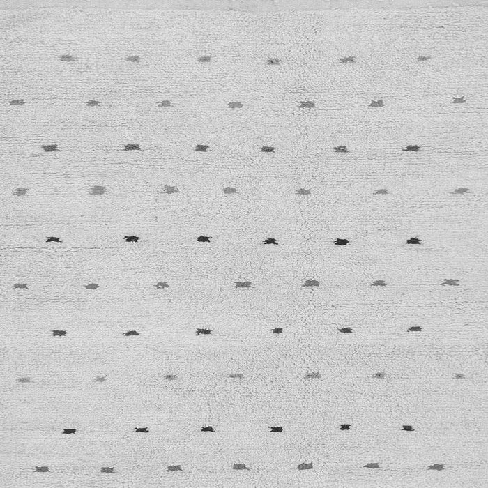 Square Machine Washable Solid Gray Modern Rug, wshabs1796gry