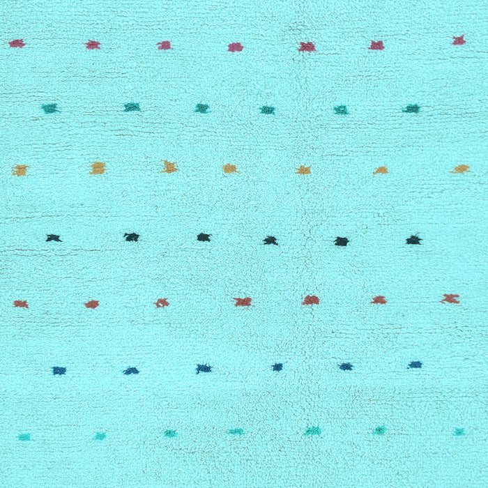 Machine Washable Solid Light Blue Modern Rug, wshabs1796lblu