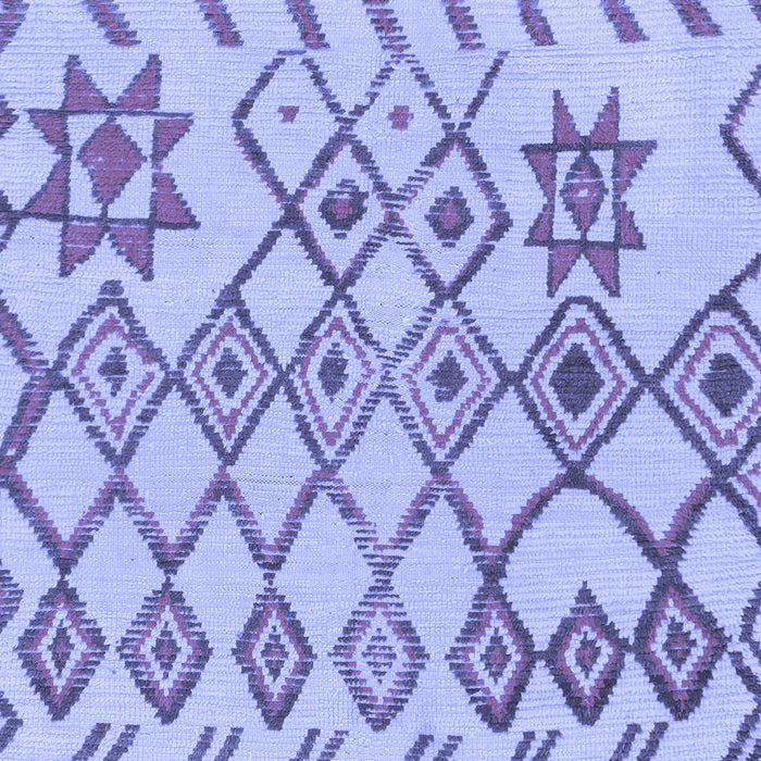 Machine Washable Solid Blue Modern Rug, wshabs1797blu