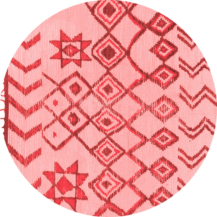 Solid Red Modern Rug, abs1797red