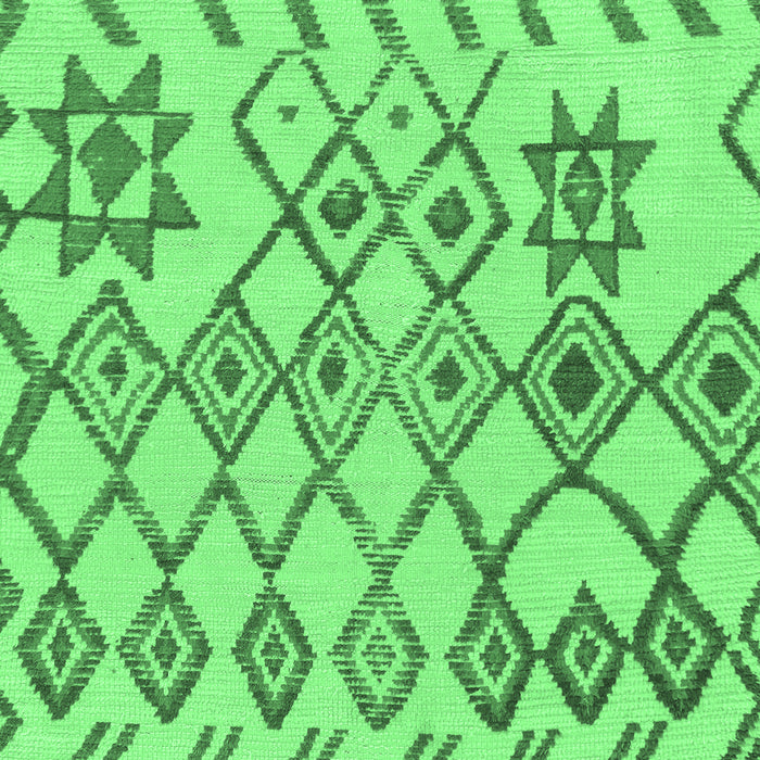 Machine Washable Solid Emerald Green Modern Area Rugs, wshabs1797emgrn