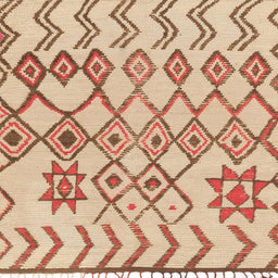 Square Abstract Chocolate Brown Solid Rug, abs1797