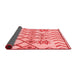 Solid Red Modern Area Rugs