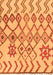 Machine Washable Solid Orange Modern Area Rugs, wshabs1797org