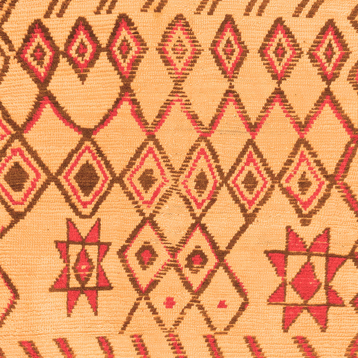 Machine Washable Solid Orange Modern Area Rugs, wshabs1797org