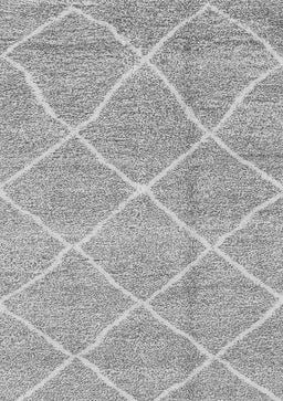 Abstract Gray Modern Rug, abs1798gry