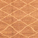 Square Abstract Orange Modern Rug, abs1798org