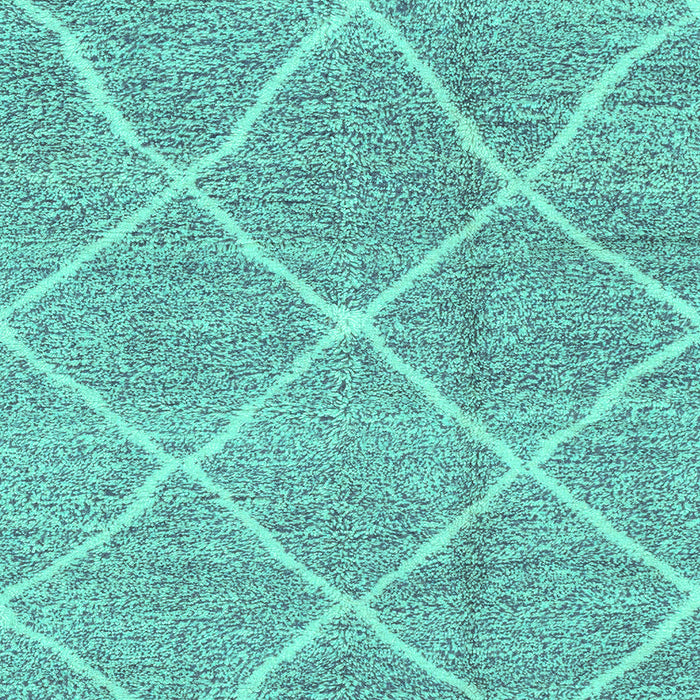 Abstract Turquoise Modern Rug, abs1798turq