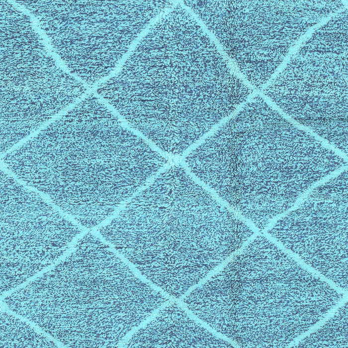 Abstract Light Blue Modern Rug, abs1798lblu