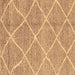 Square Abstract Brown Modern Rug, abs1798brn