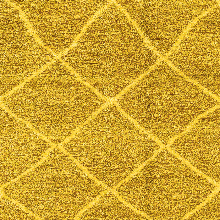 Machine Washable Abstract Yellow Modern Rug, wshabs1798yw