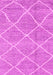 Machine Washable Abstract Pink Modern Rug, wshabs1798pnk