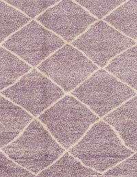 Machine Washable Abstract Rose Dust Purple Rug, wshabs1798