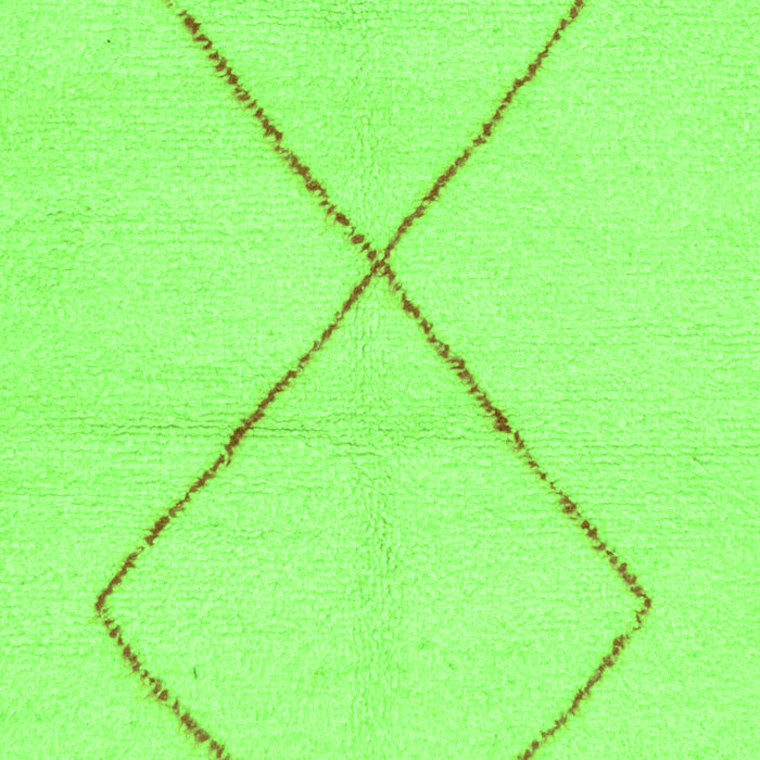 Solid Green Modern Rug, abs1799grn