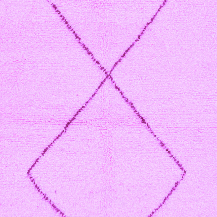 Solid Purple Modern Rug, abs1799pur