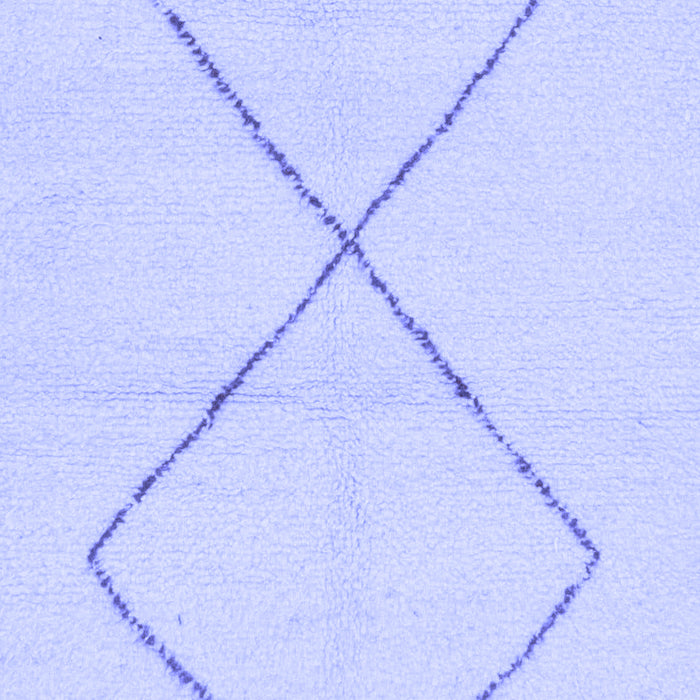 Machine Washable Solid Blue Modern Rug, wshabs1799blu