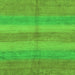 Square Abstract Green Modern Rug, abs179grn