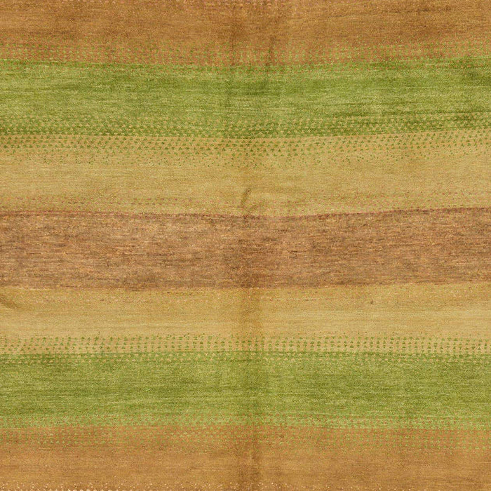 Machine Washable Abstract Orange Rug, wshabs179