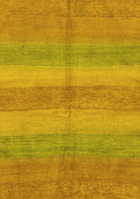 Abstract Yellow Modern Rug, abs179yw