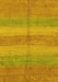 Abstract Yellow Modern Rug, abs179yw