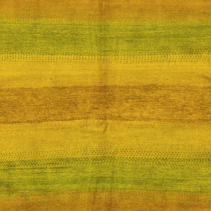 Abstract Yellow Modern Rug, abs179yw