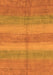 Machine Washable Abstract Orange Modern Area Rugs, wshabs179org