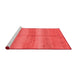 Modern Red Washable Rugs